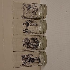 Set of 4 Vintage Kodak Glasses